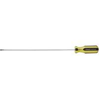 Tournevis d'&eacute;b&eacute;nisterie tr&egrave;s l&eacute;ger 100 PLUS, Tige de 1/8", Ronde, 6-5/8" lo, Prise en Plastique Distribution Industrielle GC