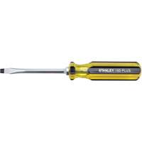 Tournevis pour &eacute;crous &agrave; fente 100 PLUS, Tige de 1/4", Carr&eacute;e, 8-3/16" lo, Prise en Plastique Distribution Industrielle GC