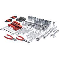 Jeu d'outils m&eacute;triques/SAE de qualit&eacute; professionel &agrave; 6 pans et &agrave; prise 3/8" Distribution Industrielle GC