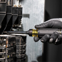 Tournevis &agrave; cliquet &agrave; embouts multiples 15 en 1, 8-3/4" lo, Prise Coussin&eacute;e Distribution Industrielle GC