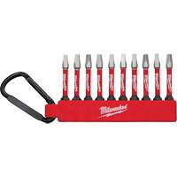 Jeu dembouts pour tournevis &agrave; chocs Shockwave, Carr&eacute;e, #2, Prise 1/4" Distribution Industrielle GC