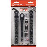 Ensemble d'outils pour m&eacute;canicien, 25 Mcx, Prise de 3/8" Distribution Industrielle GC