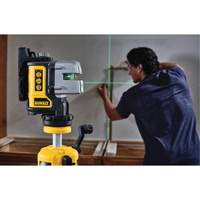 3 Line Green Laser Level Distribution Industrielle GC