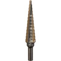 Foret &eacute;tag&eacute;, 1/8"/#1 - #1/1/2", Incr&eacute;ments de 1/32", Acier rapide au cobalt Distribution Industrielle GC