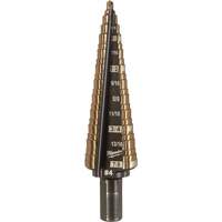 Foret &eacute;tag&eacute;, 3/16"/#4 - #4/7/8", Incr&eacute;ments de 1/32", Acier rapide au cobalt Distribution Industrielle GC
