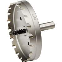 One-Piece Carbide Hole Cutters, 4", 3/16" Depth of Cut Distribution Industrielle GC
