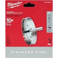 One-Piece Carbide Hole Cutters, 4", 3/16" Depth of Cut Distribution Industrielle GC