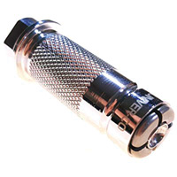 Lock-On Grease Coupler, 0.6" Thread, Steel Distribution Industrielle GC