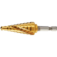DRILLCO #1 Step Drill, 1/8" - 1/2" , 1/32" Increments Distribution Industrielle GC