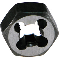 DRILLCO Hexagon Threading Die Nut, 1/2"-13 Thread, High Speed Steel Distribution Industrielle GC