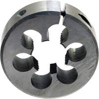 DRILLCO Round Adjustable Pipe Die, 1/16"-27 Thread, High Speed Steel Distribution Industrielle GC