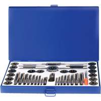 DRILLCO Fractional Tap & Die Set, 40 Pieces Distribution Industrielle GC
