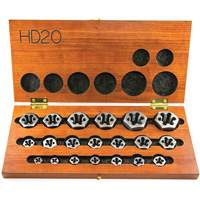DRILLCO Hex Threading Die Set, 20 Pieces Distribution Industrielle GC