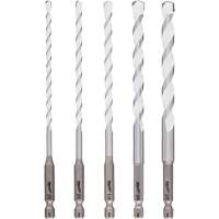 Jeu de forets multi-mat&eacute;riaux Shockwave, 5 morceaux, Carbure Distribution Industrielle GC