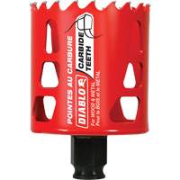 Wood & Metal Hole Saw, 2-3/8", 2-3/8" Depth of Cut, Carbide Distribution Industrielle GC