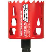 Wood & Metal Hole Saw, 2-5/8", 2-3/8" Depth of Cut, Carbide Distribution Industrielle GC