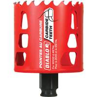 Wood & Metal Hole Saw, 2-11/16", 2-3/8" Depth of Cut, Carbide Distribution Industrielle GC