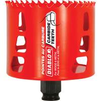 Wood & Metal Hole Saw, 3-1/4", 2-3/8" Depth of Cut, Carbide Distribution Industrielle GC