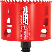 Wood & Metal Hole Saw, 3-5/8", 2-3/8" Depth of Cut, Carbide Distribution Industrielle GC