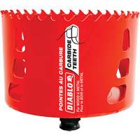 Wood & Metal Hole Saw, 4", 2-3/8" Depth of Cut, Carbide Distribution Industrielle GC