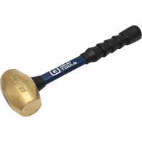 Brass Hammer, 4 lbs. Head Weight, 14" L Distribution Industrielle GC