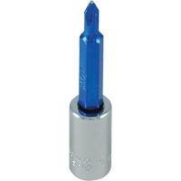 Blue Tip Screwdriver Bit, Phillips, #1, 1/4" Drive Distribution Industrielle GC