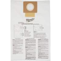 Sacs &agrave; poussi&egrave;re molletonn&eacute;s, 6 gal. US Distribution Industrielle GC