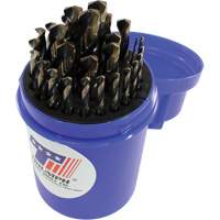 Jeu de forets Triumph, 115 morceaux, Acier rapide Distribution Industrielle GC