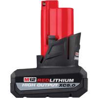Batterie XC5.0 M12 Redlithium High Output, Lithium-ion, 12 V, 5 Ah Distribution Industrielle GC