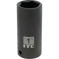 Socket, Impact, 1-1/8", 1/2" Drive, 6 Points Distribution Industrielle GC