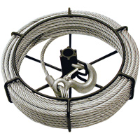 JGP-300A Assemblage de c&acirc;ble de 3 tonnes de 66' pour treuils Jet Distribution Industrielle GC