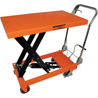 SLC-1100 Chariot avec table de levage hydraulique &agrave; ciseaux s&eacute;rie SLC, 39" lo x 21" la, Cap. 1100 lb Distribution Industrielle GC