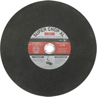 A30R Super Chop Stud-Cutting Cut-Off Wheel, 14" x 3/32", 1" Arbor, Type 1, 4400 RPM Distribution Industrielle GC
