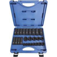 PS2612SD Jeux de douilles - r&eacute;guli&egrave;res, 26 Mcx, Chocs, Prise de 1/2" Distribution Industrielle GC