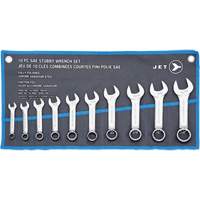 SCWS-10S Stubby Wrench Sets, Combination, 10 Pieces, Imperial Distribution Industrielle GC