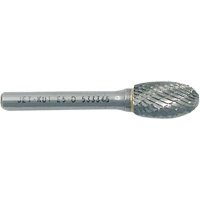 E3-DC JET-KUT&reg; GP Oval Shape Carbide Bur, 3/8" Dia. Distribution Industrielle GC