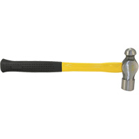 IBP-24F Ball Pein Hammer, 24 oz. Head Weight, Plain Face, Fibreglass Handle Distribution Industrielle GC