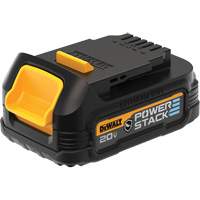 Batterie compacte r&eacute;sistante &agrave; l'huile POWERSTACK, Lithium-ion, 20 V, 1,7 Ah Distribution Industrielle GC