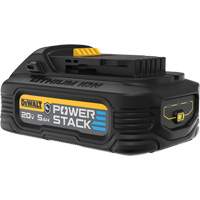 Batterie r&eacute;sistante &agrave; l'huile POWERSTACK, Lithium-ion, 20 V, 5 Ah Distribution Industrielle GC