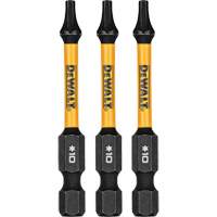 Forets pour tournevis &agrave; chocs FLEXTORQ 3 mcx, Torx, T-10, Prise 1/4" Distribution Industrielle GC