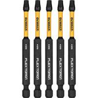 Forets pour tournevis &agrave; chocs FLEXTORQ 5 mcx, Torx, T-25, Prise 1/4" Distribution Industrielle GC