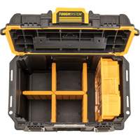 Boîte &agrave; outils compacte et profonde ToughSystem 2.0, 10" x 15-7/20" x 13-4/5", Noir/Jaune Distribution Industrielle GC