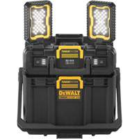 Baladeuse ajustable ToughSystem 2.0 avec rangement, 16" x 11" x 14", Noir/Jaune Distribution Industrielle GC