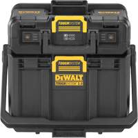 Baladeuse ajustable ToughSystem 2.0 avec rangement, 16" x 11" x 14", Noir/Jaune Distribution Industrielle GC