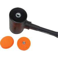 Marteau sans rebond, Poids de la t&ecirc;te 45 oz, Face Polyur&eacute;thane, Prise Fibre de verre, 13" lo Distribution Industrielle GC