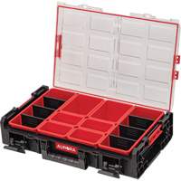 Arx&reg; 2X-Large Organizer with Bins, 23" x 15-1/5" x 6-4/5", Black Distribution Industrielle GC