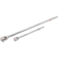 Ensemble de rochet &agrave; t&ecirc;te en goutte enti&egrave;rement polie et manche flexible extra long avec prises  1/4" & 3/8" 120XP Distribution Industrielle GC