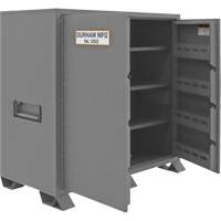 Armoire de rangement pour le chantier, Acier, 59 pi³, Gris Distribution Industrielle GC