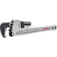 K9 Jaw Pipe Wrench, 2-3/8" Jaw Capacity, 14" Long, Powder Coated Finish, Non-Ergonomic Handle Distribution Industrielle GC