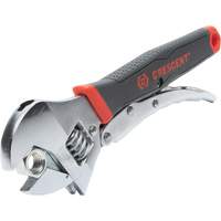 Cl&eacute; bimat&eacute;riau verrouillable et ajustable, 10" lo, la max. 2-18/25", Chrome/Poli Distribution Industrielle GC